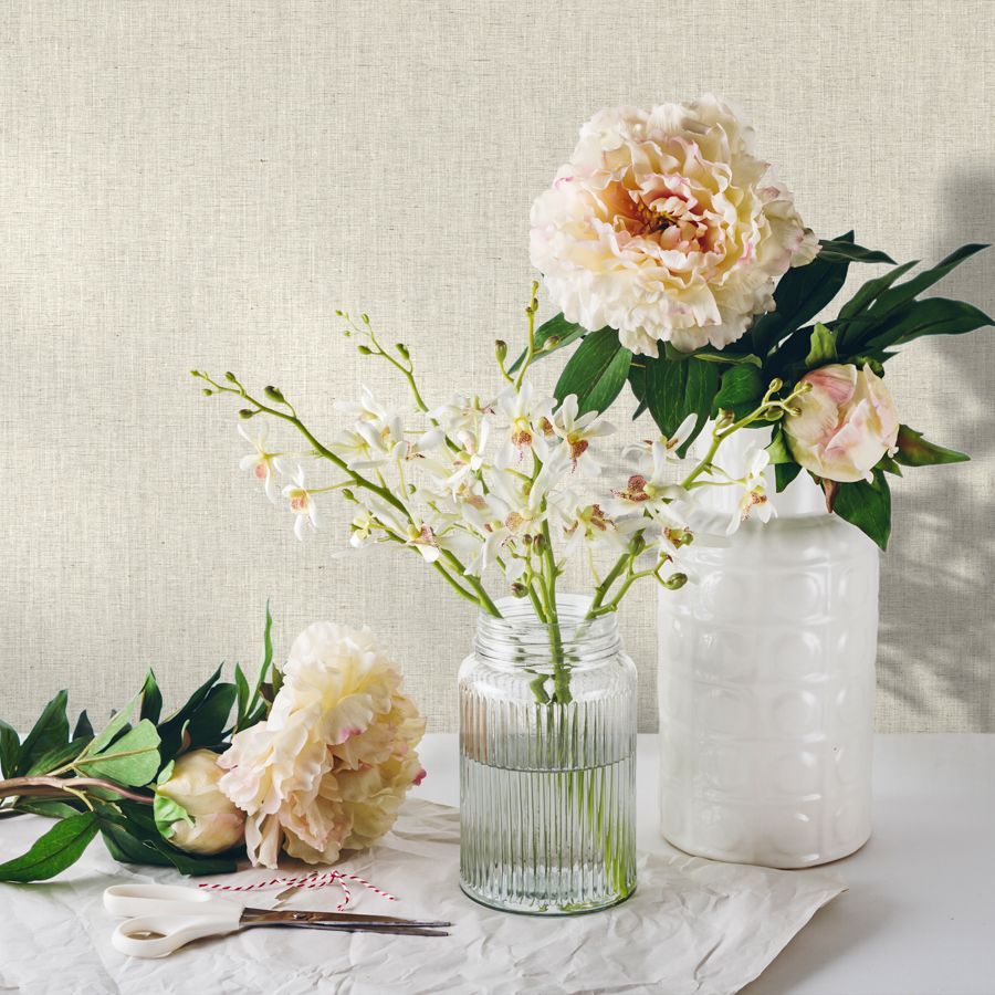 Flanders heather Textile wallcovering