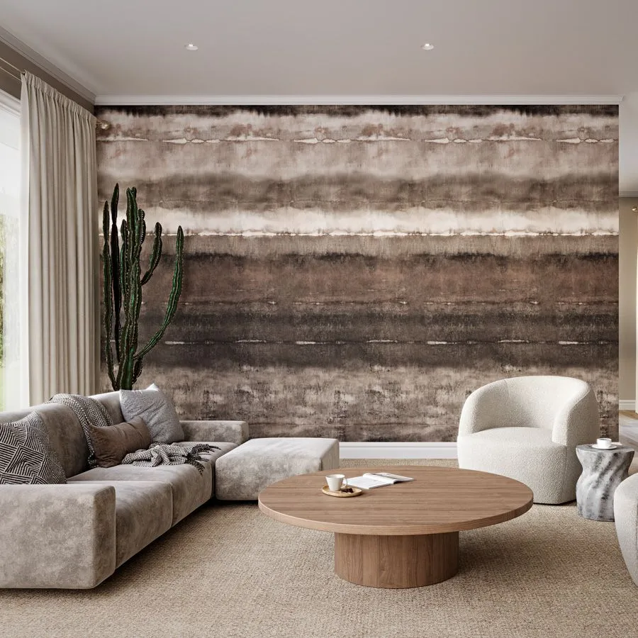Aura captures the cascading textures and organic striations of tree bark in a breathtaking large-scale mural. Digitally printed and embossed on a PVC-free olefin, this high-performance design embodies the raw beauty of nature. The interplay of depth and dimension is enhanced by its vibrant palette, showcasing earth’s many colors.