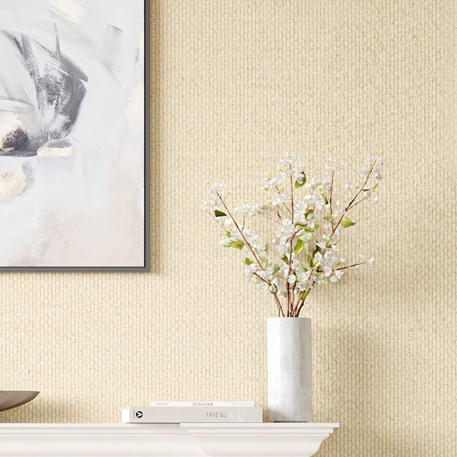 Colette is a handwoven wallcovering that exudes understated luxury. Floating warp yarns create a delicate vertical weave, while washed and dyed cellulose fibers lend a softly distressed finish. The result is rich in depth and character, available in a palette of powdery vintage hues that add warmth to any space.